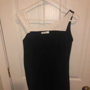 Black dress w/ white detail